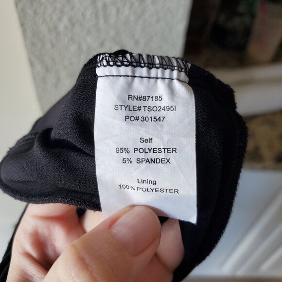 Ruby Rox Size Small Black Y2k Mini Halter Dress - Picture 5 of 11